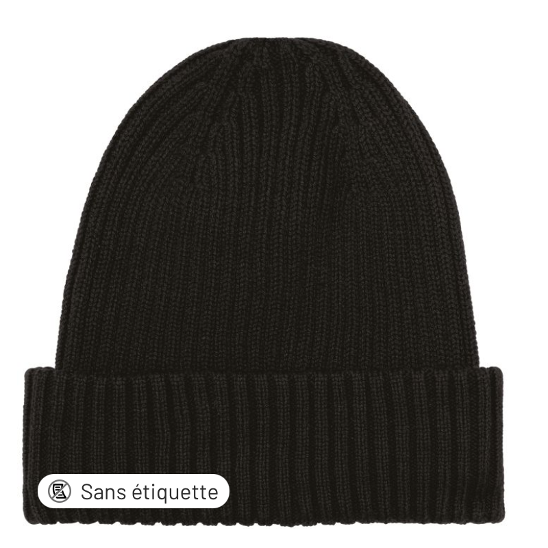 Bonnet personnalisé EcoWear en laine – Éco-responsable